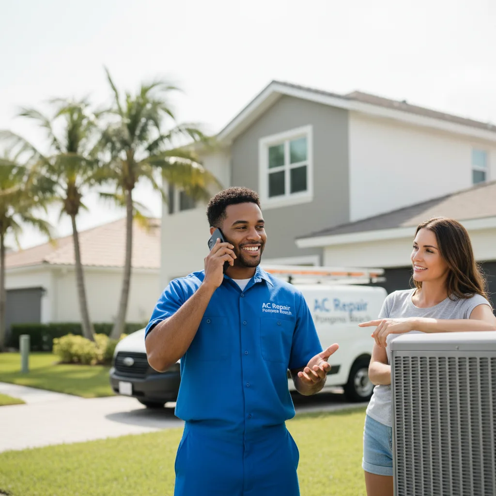 AC Repair Pompano Beach customer support in Broad Brook